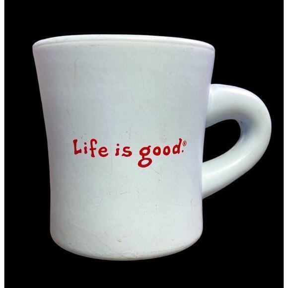 Good Home By Life Is Good “Silly.” Light Blue Coffee Cup Mug 12oz - Picture 7 of 7